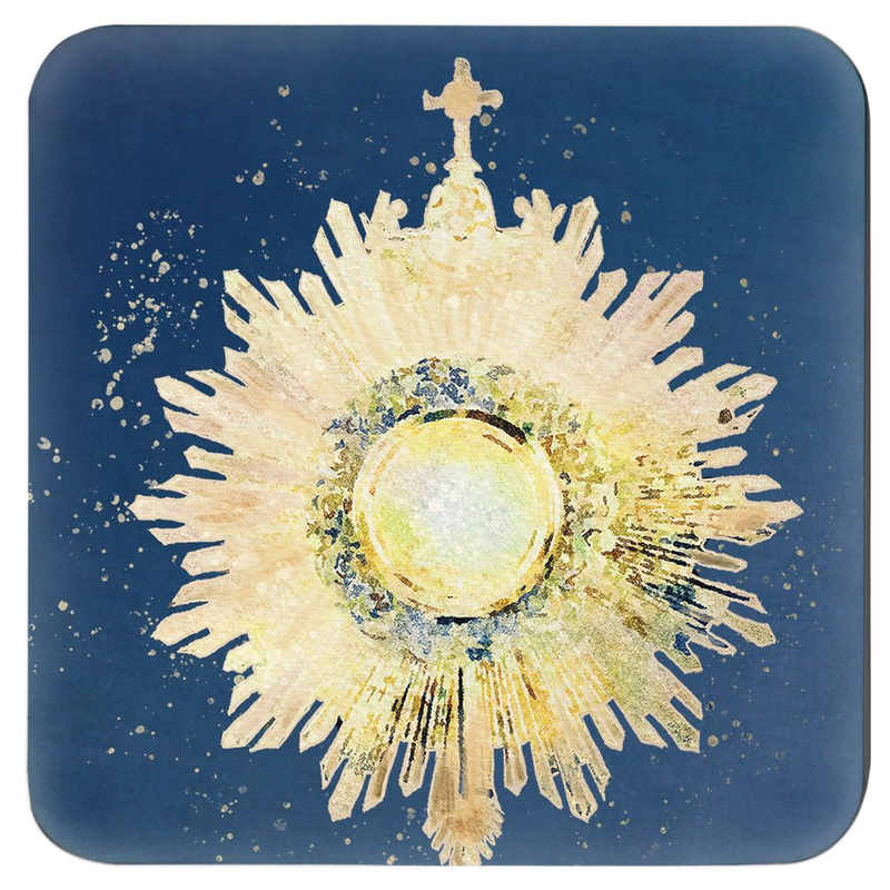 Product image for Eucharist Monstrance Coasters (set of 4) image number 0