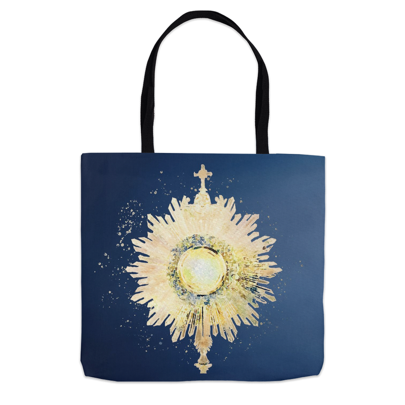 Product image for Eucharist Tote Bag with Quote image number 0